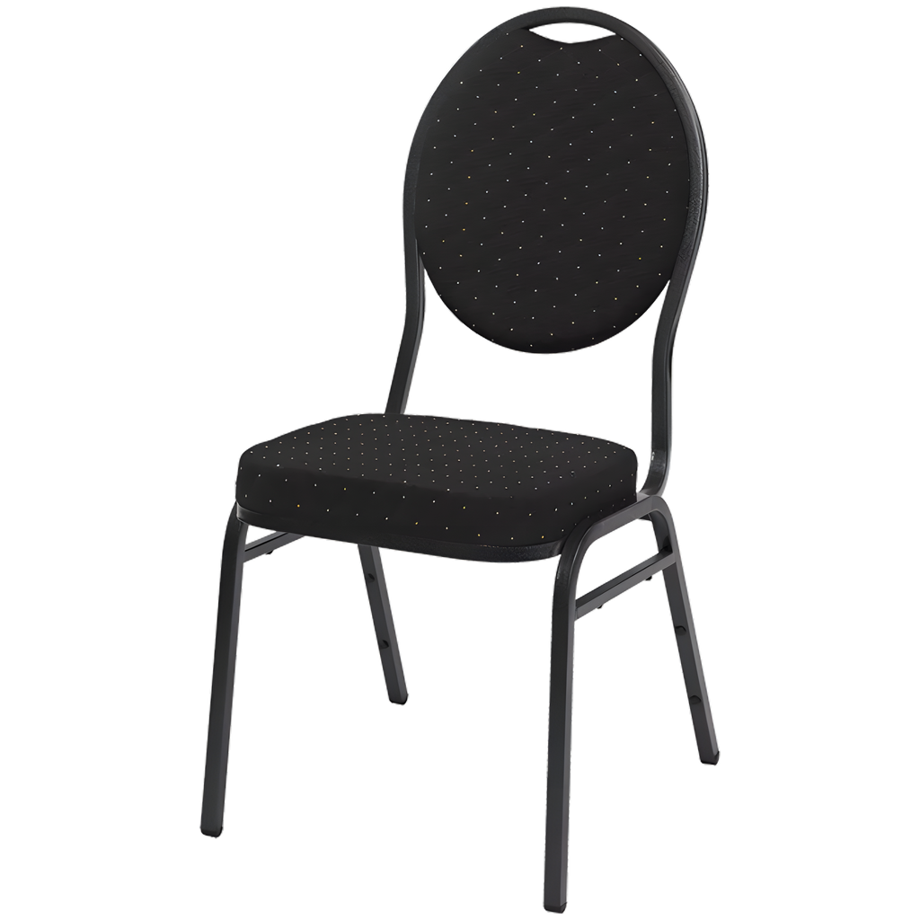 Stapelstuhl Monza Plus Schwarz