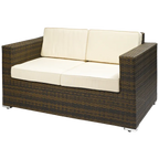 Outdoorsofa Silvia burned