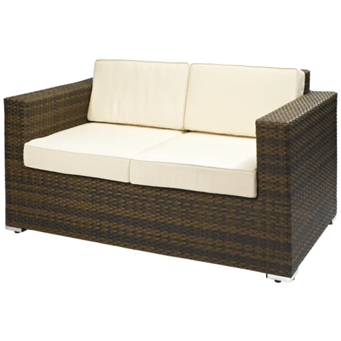 Outdoorsofa Silvia burned