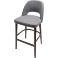 Sonderposten Barhocker Perth in Grau