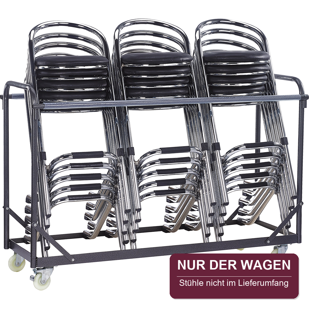 Plakette: nur der wagen – Stühle nicht im Lieferumfang