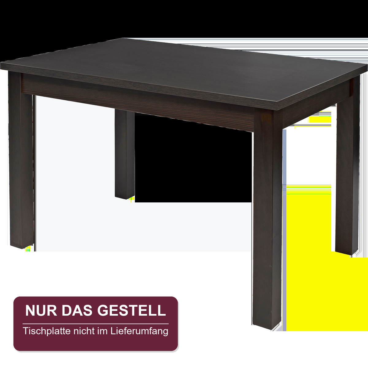 Tischgestell Steve – nur das Gestell, Tischplatte nicht im Lieferumfang